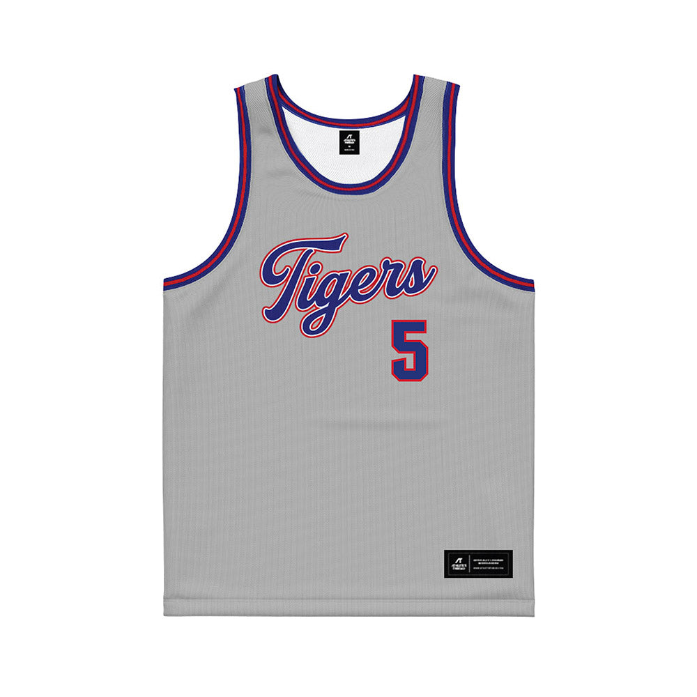 TN State - NCAA Men's Basketball : Maddux Bodenhamer - Grey Basketball Jersey-0