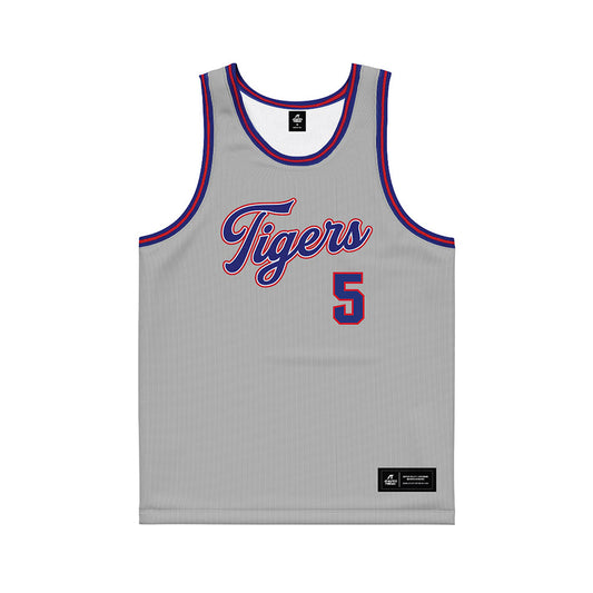 TN State - NCAA Men's Basketball : Maddux Bodenhamer - Grey Basketball Jersey-0