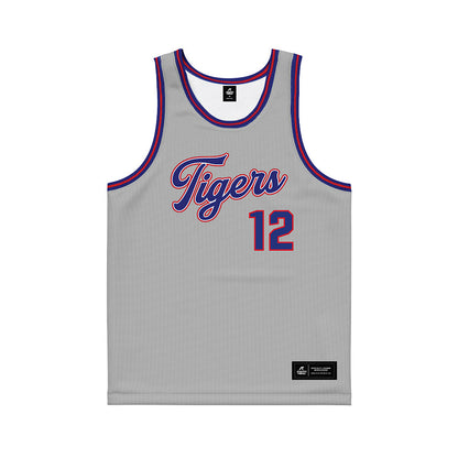 TN State - NCAA Men's Basketball : Carlous Williams - Grey Basketball Jersey-0
