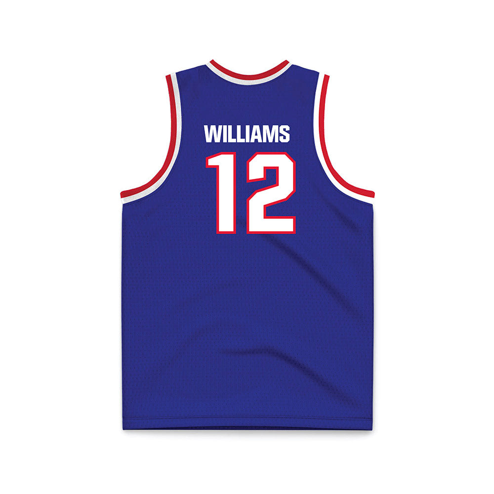 TN State - NCAA Men's Basketball : Carlous Williams - Blue Basketball Jersey-1