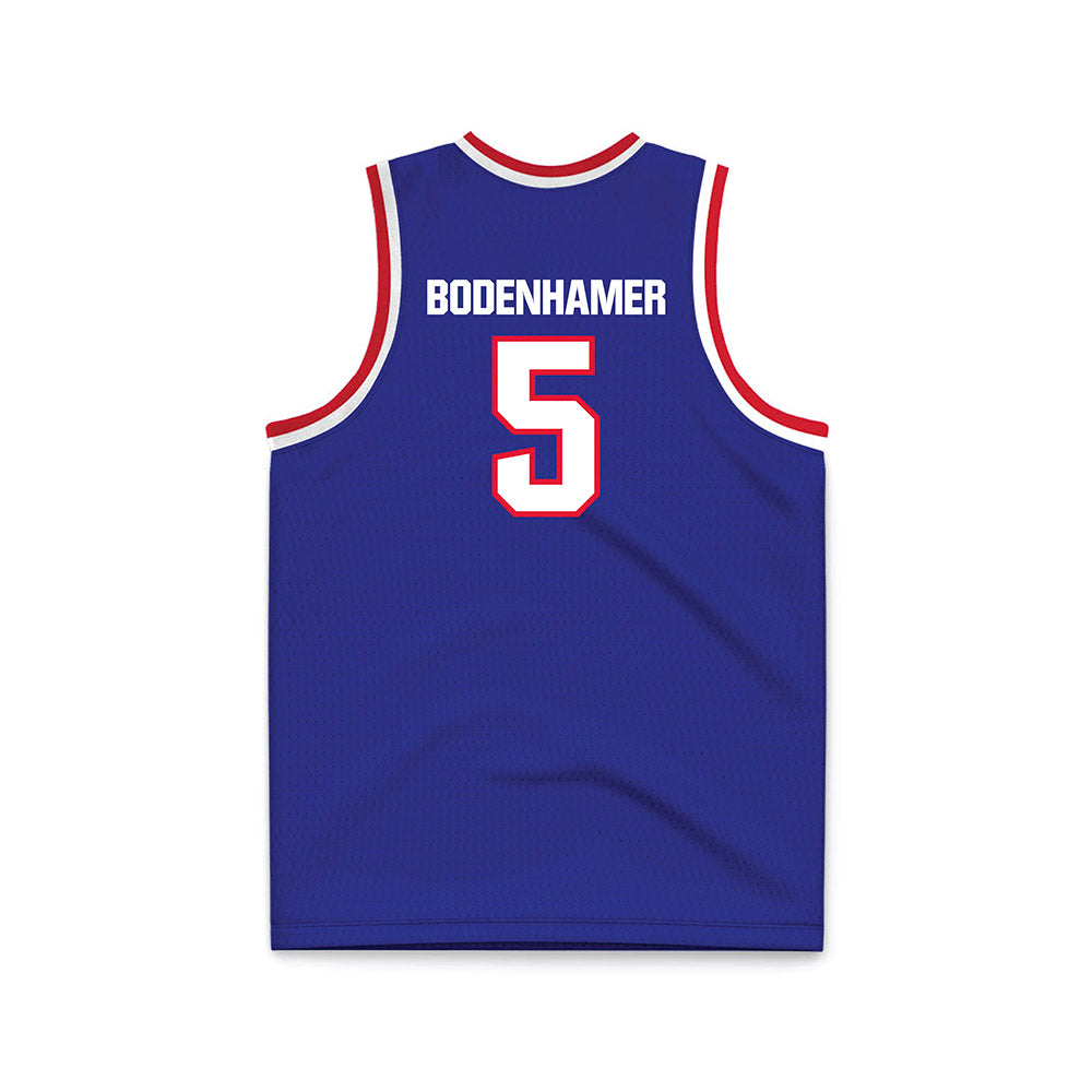 TN State - NCAA Men's Basketball : Maddux Bodenhamer - Blue Basketball Jersey-1