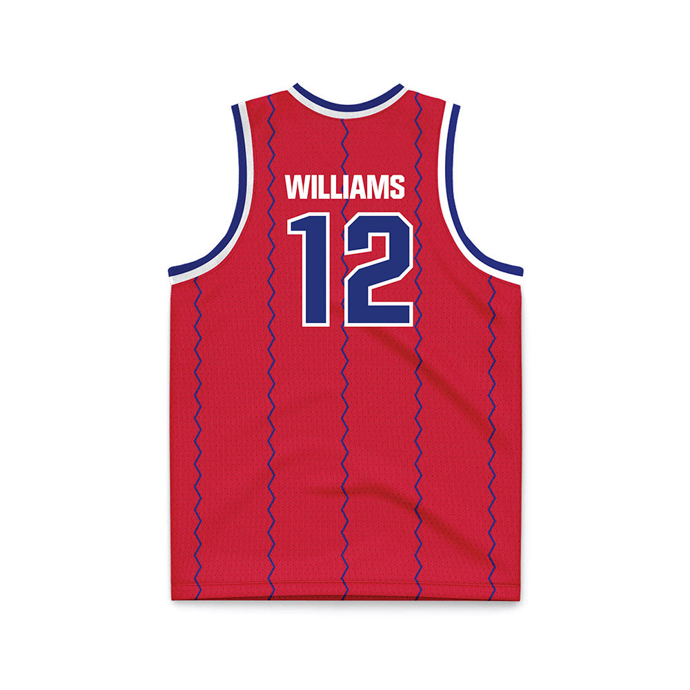 TN State - NCAA Men's Basketball : Carlous Williams - Red Basketball Jersey-1