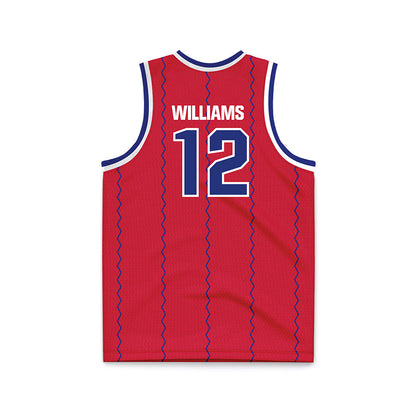 TN State - NCAA Men's Basketball : Carlous Williams - Red Basketball Jersey-1