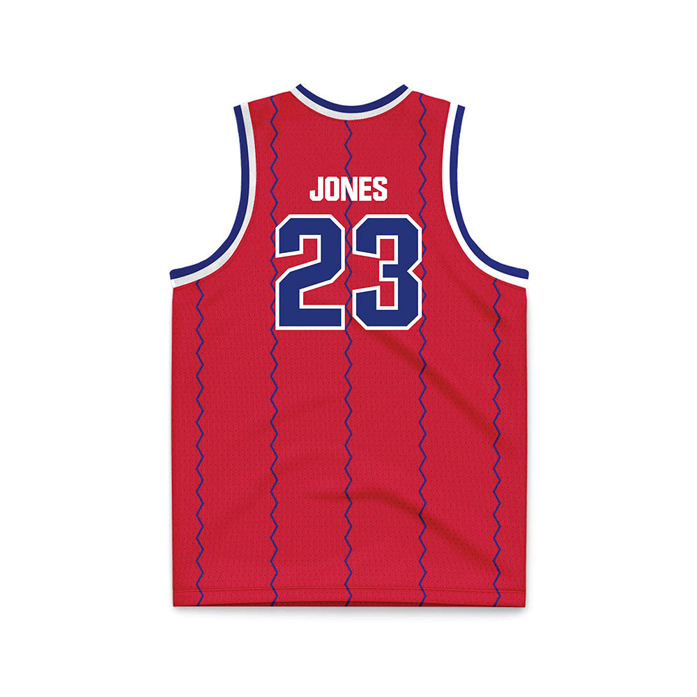 TN State - NCAA Men's Basketball : Kavien Jones - Red Basketball Jersey-1