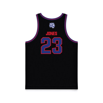 TN State - NCAA Men's Basketball : Kavien Jones - Black Basketball Jersey-1