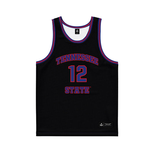 TN State - NCAA Men's Basketball : Carlous Williams - Black Basketball Jersey-0