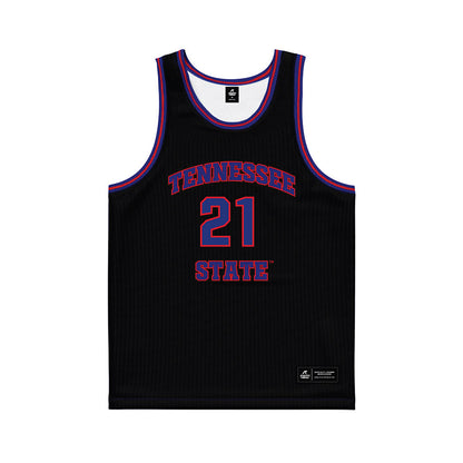 TN State - NCAA Men's Basketball : Jean Yvens Lafleur - Black Basketball Jersey-0