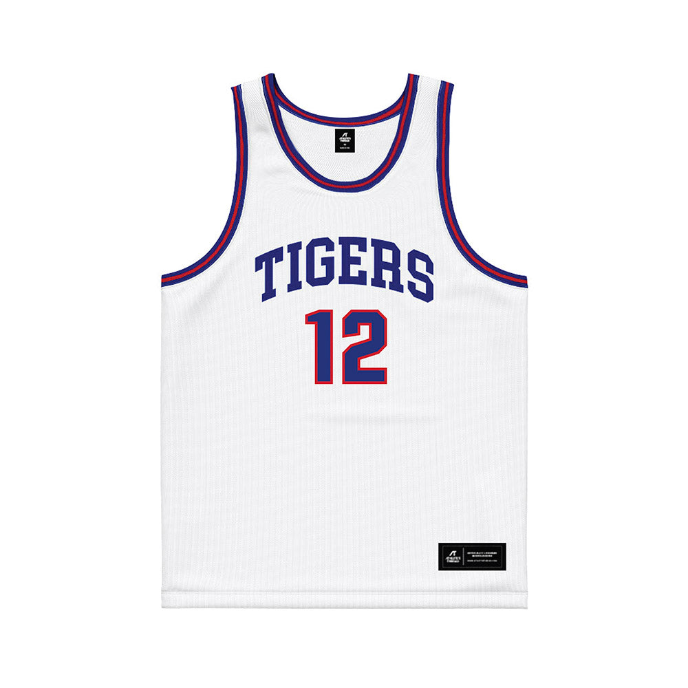 TN State - NCAA Men's Basketball : Carlous Williams - White Basketball Jersey-0