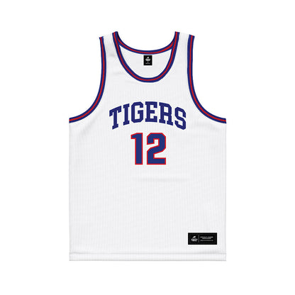 TN State - NCAA Men's Basketball : Carlous Williams - White Basketball Jersey-0