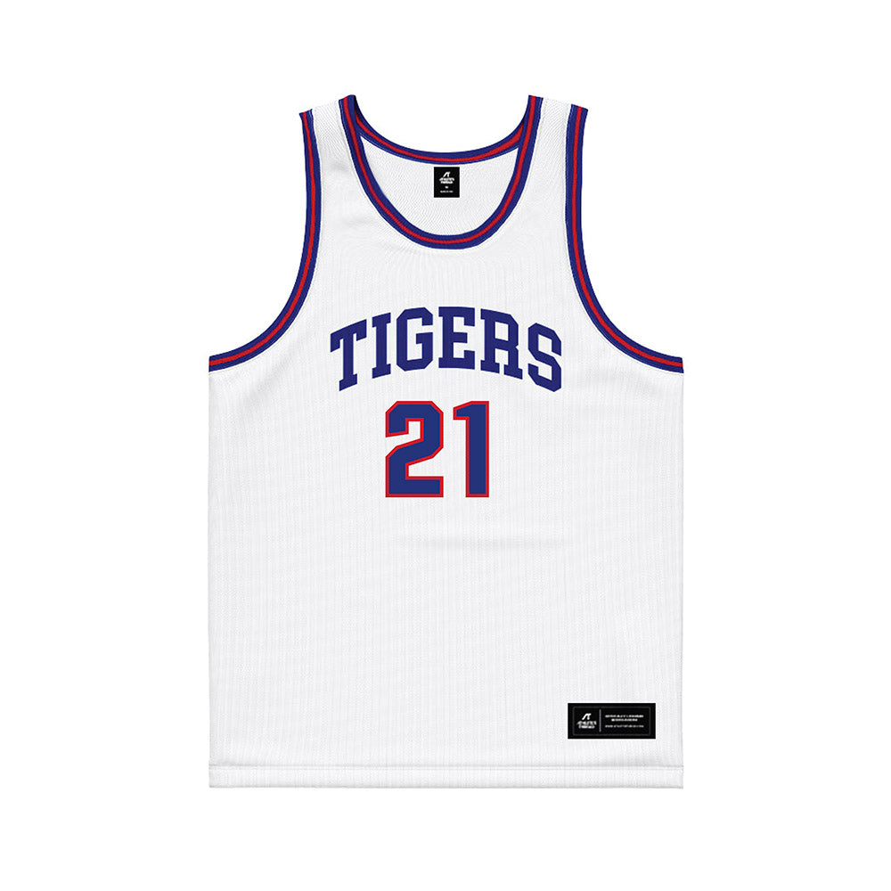TN State - NCAA Men's Basketball : Jean Yvens Lafleur - White Basketball Jersey-0