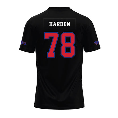 TN State - NCAA Football : Parker Harden - Black Premium Football Jersey-1