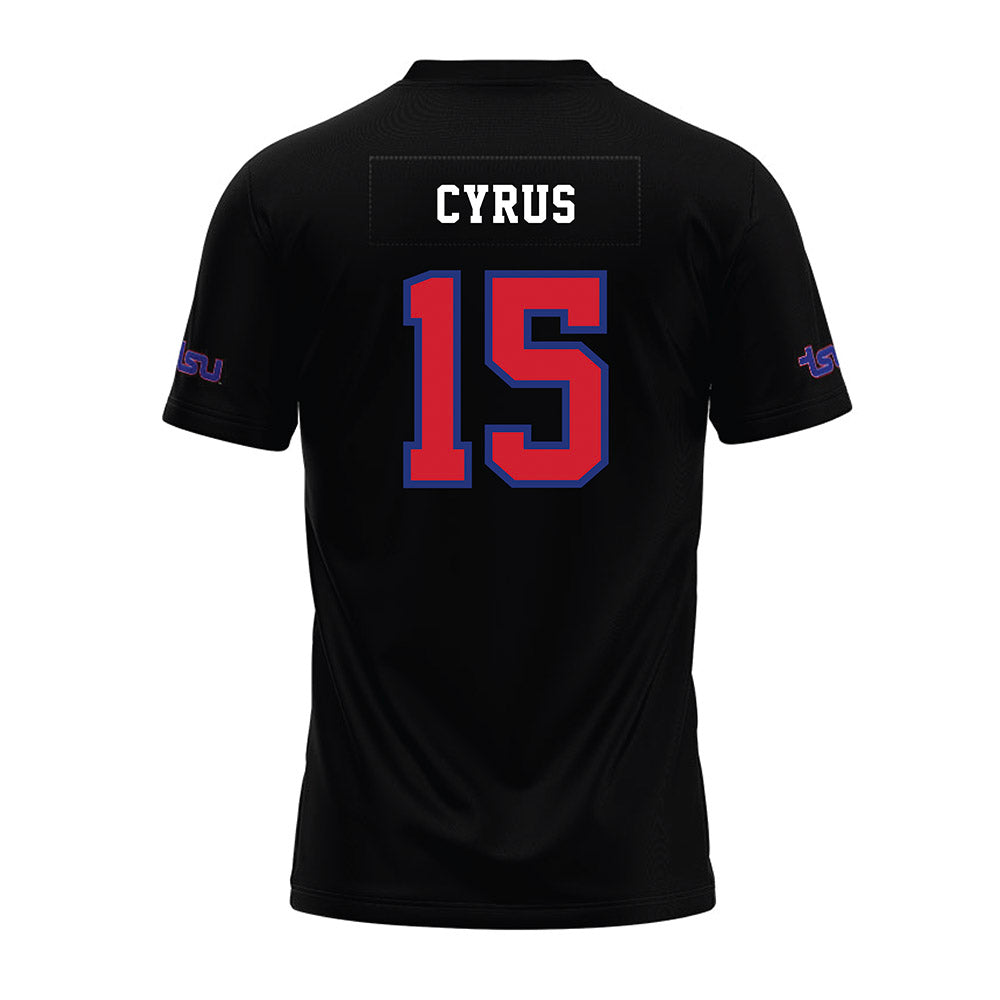 TN State - NCAA Football : Nicholas Cyrus - Black Premium Football Jersey-1