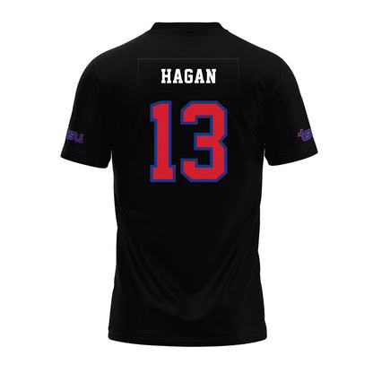TN State - NCAA Football : Ryder Hagan - Black Premium Football Jersey-1