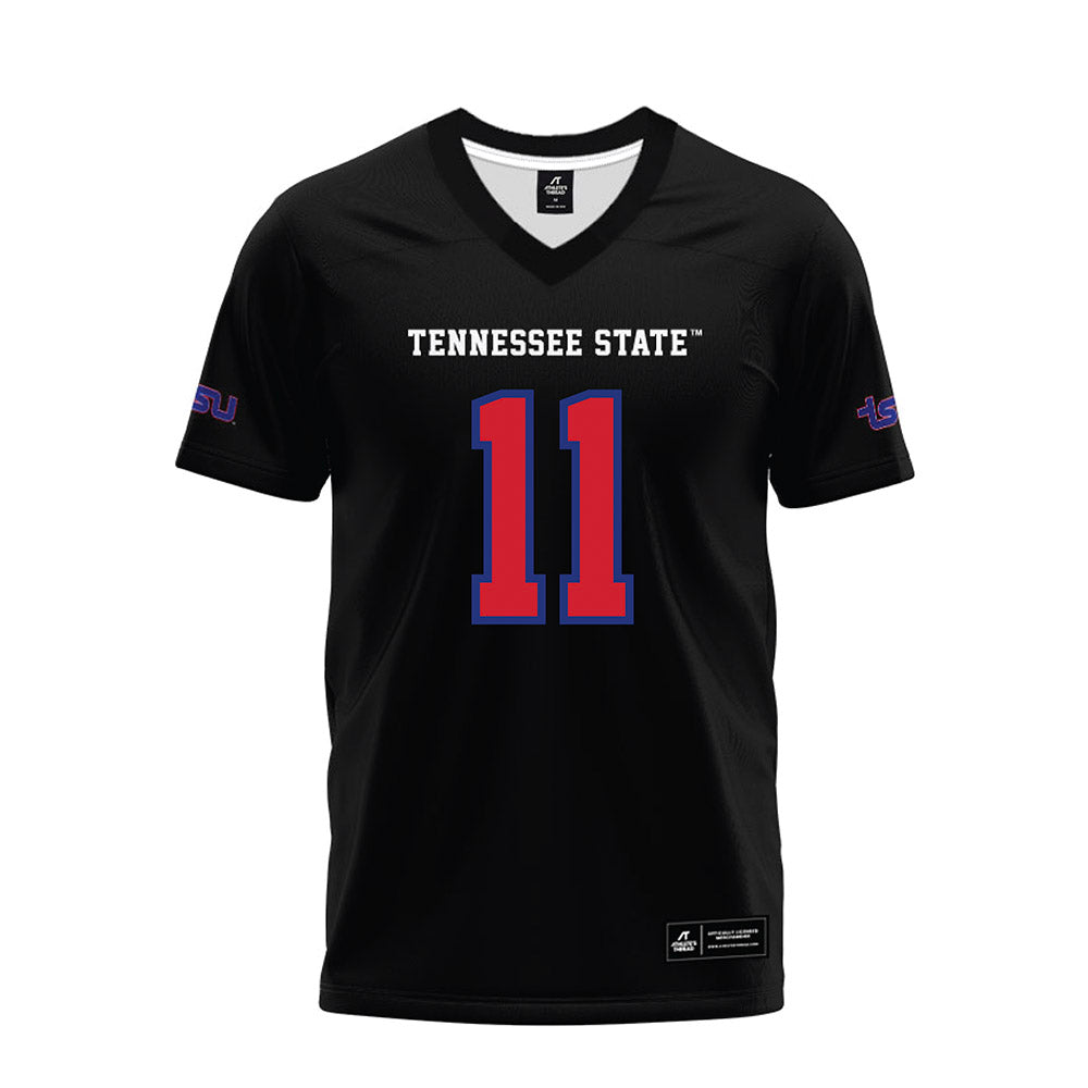 TN State - NCAA Football : Brent Rowe - Black Premium Football Jersey-0
