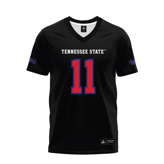 TN State - NCAA Football : Brent Rowe - Black Premium Football Jersey-0
