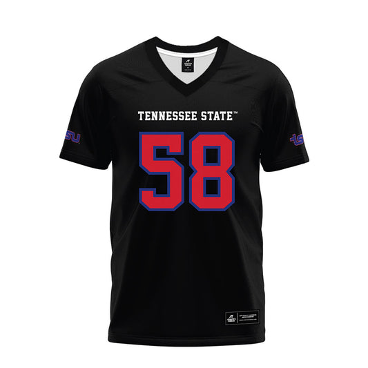 TN State - NCAA Football : Shamar Crawford - Black Premium Football Jersey-0
