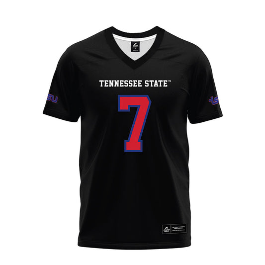 TN State - NCAA Football : James Stewart - Black Premium Football Jersey-0