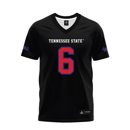 TN State - NCAA Football : Jonathan Palmer - Black Premium Football Jersey-0
