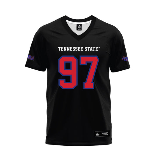 TN State - NCAA Football : Terence Carpenter II - Black Premium Football Jersey-0
