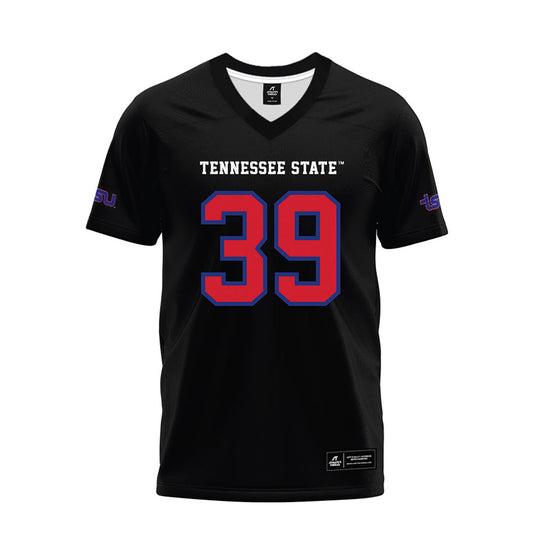 TN State - NCAA Football : Roman Mathis - Black Premium Football Jersey-0