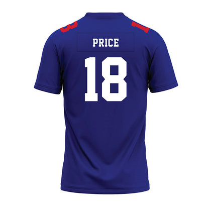 TN State - NCAA Football : Jaylon Price - Blue Premium Football Jersey-1