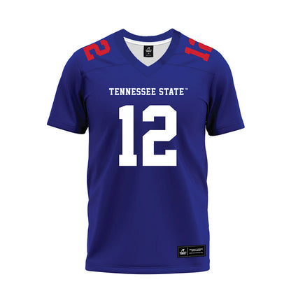 TN State - NCAA Football : Darius Smith - Blue Premium Football Jersey-0