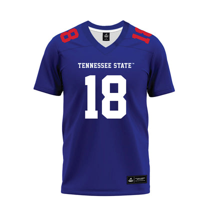 TN State - NCAA Football : Jaylon Price - Blue Premium Football Jersey-0