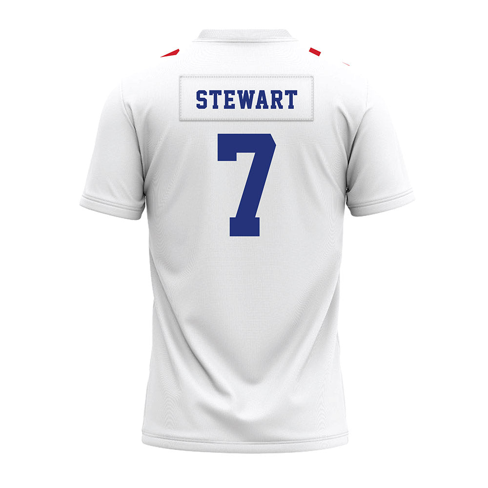 TN State - NCAA Football : James Stewart - White Premium Football Jersey-1
