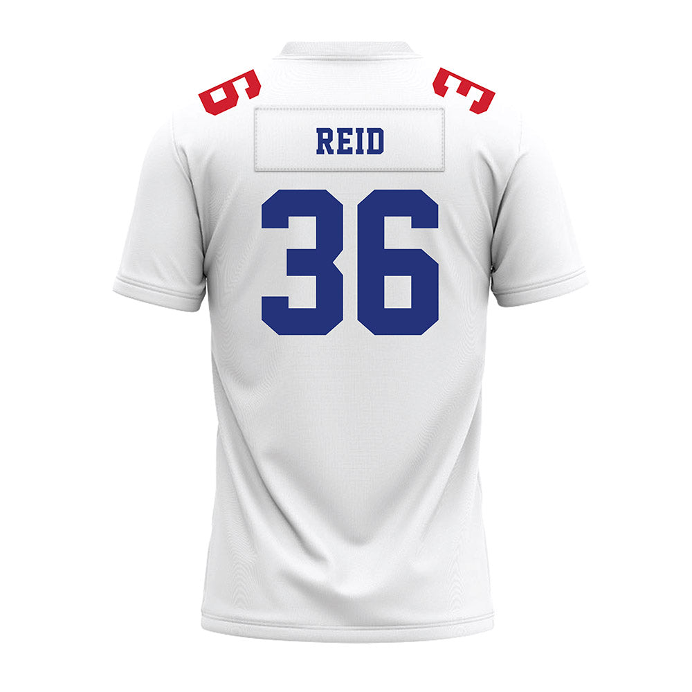 TN State - NCAA Football : Caleb Reid - White Premium Football Jersey-1
