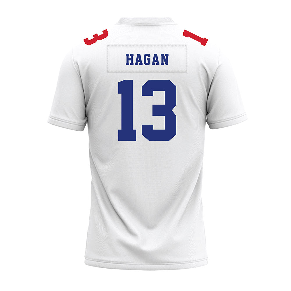 TN State - NCAA Football : Ryder Hagan - White Premium Football Jersey-1