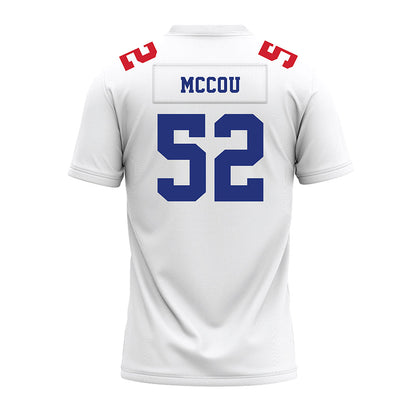 TN State - NCAA Football : KJ McCou - White Premium Football Jersey-1