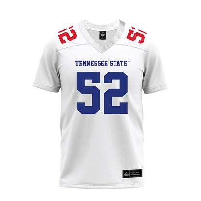 TN State - NCAA Football : KJ McCou - White Premium Football Jersey-0