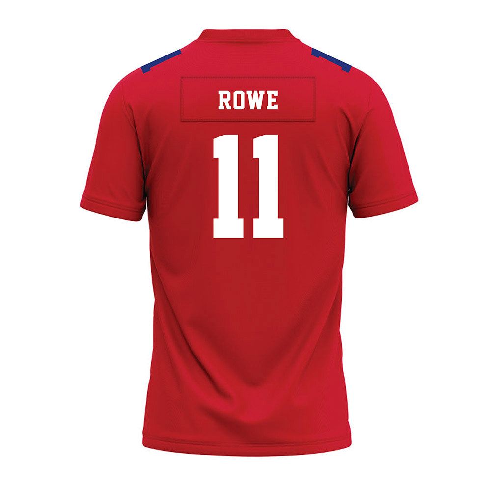TN State - NCAA Football : Brent Rowe - Red Premium Football Jersey-1