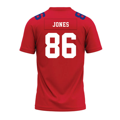 TN State - NCAA Football : Christian Jones - Red Premium Football Jersey-1
