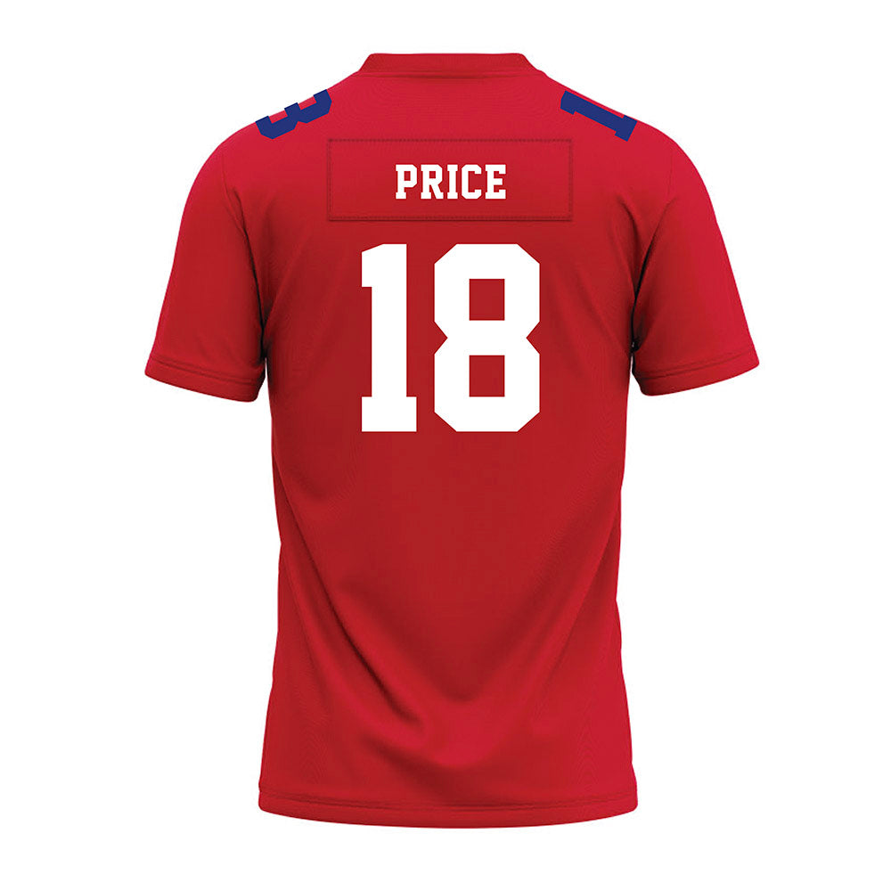 TN State - NCAA Football : Jaylon Price - Red Premium Football Jersey-1