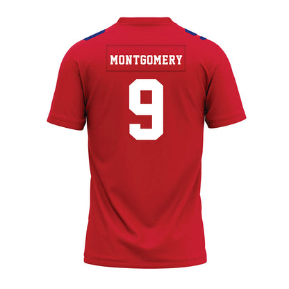 TN State - NCAA Football : Brock Montgomery - Red Premium Football Jersey-1