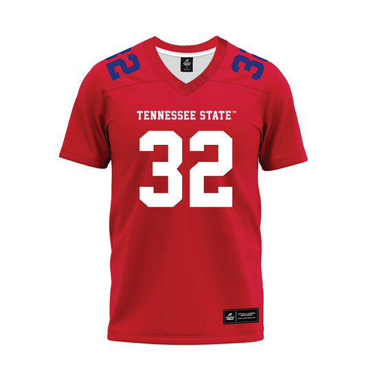TN State - NCAA Football : Jayden Coleman - Red Premium Football Jersey-0
