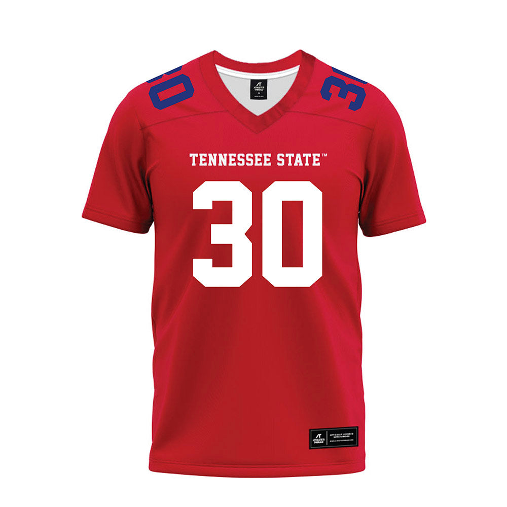 TN State - NCAA Football : Dominique Dixon - Red Premium Football Jersey-0