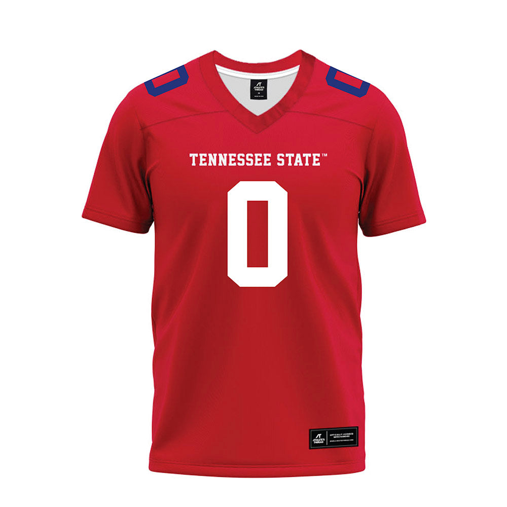 TN State - NCAA Football : Braelen Perry - Red Premium Football Jersey-0