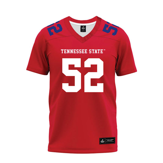TN State - NCAA Football : Bryce Gray - Red Premium Football Jersey-0