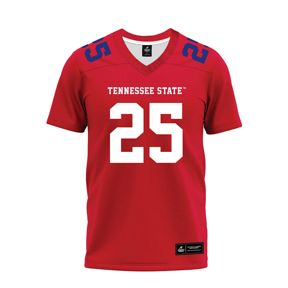 TN State - NCAA Football : Sammy Taylor - Red Premium Football Jersey-0