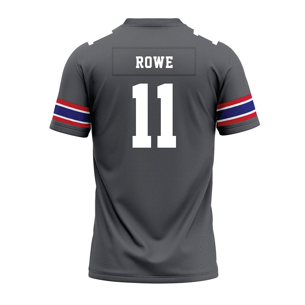 TN State - NCAA Football : Brent Rowe - Grey Premium Football Jersey-1
