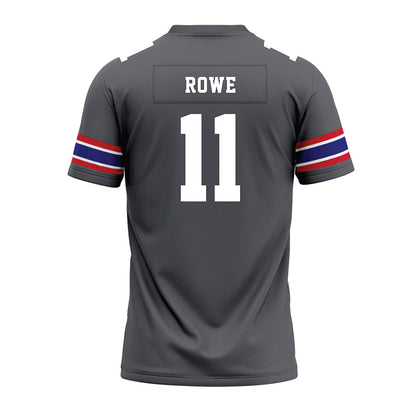 TN State - NCAA Football : Brent Rowe - Grey Premium Football Jersey-1