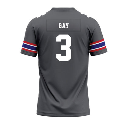 TN State - NCAA Football : Micah Gay - Grey Premium Football Jersey-1