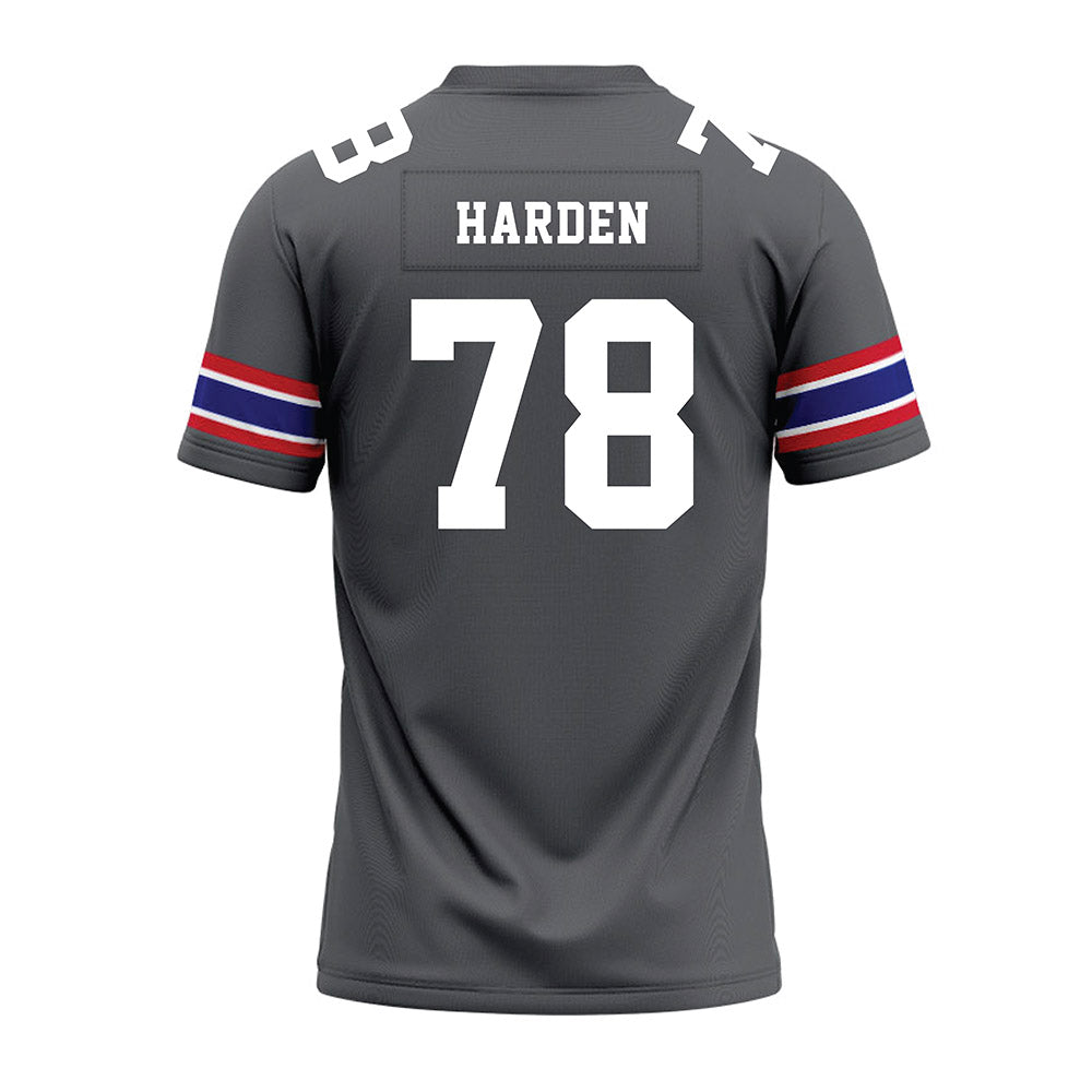 TN State - NCAA Football : Parker Harden - Grey Premium Football Jersey-1