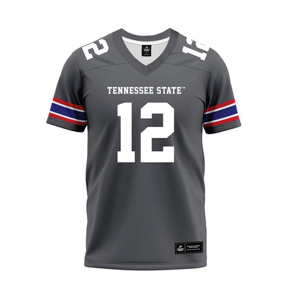 TN State - NCAA Football : Darius Smith - Grey Premium Football Jersey-0