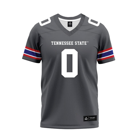 TN State - NCAA Football : Braelen Perry - Grey Premium Football Jersey-0