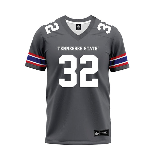 TN State - NCAA Football : Jayden Coleman - Grey Premium Football Jersey-0