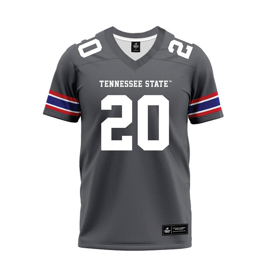 TN State - NCAA Football : Anthony Taylor - Grey Premium Football Jersey-0