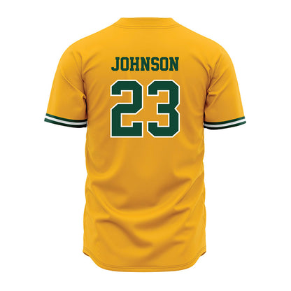 Baylor - NCAA Baseball : Ty Johnson - Gold Jersey-1